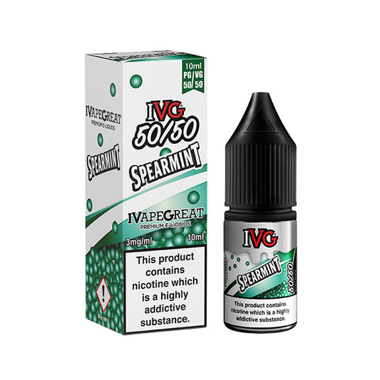 Spearmint 10ml E-Liquid by IVG 50/50