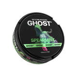 Tub of Spearmint Ghost Nicotine Pouches Strong
