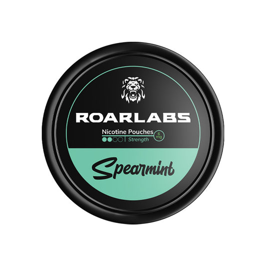 Spearmint Roar Labs Nicotine Pouches 6mg