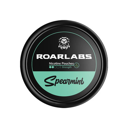Spearmint Roar Labs Nicotine Pouches 6mg