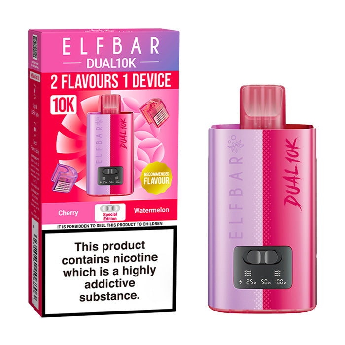 Special Edition Elf Bar Dual 10K Prefilled Pod Kit and Box
