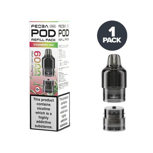 Strawberry Kiwi Feoba Pro 6000 Prefilled Pods