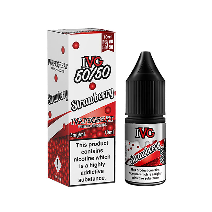 Strawberry 10ml E-Liquid by IVG 50/50