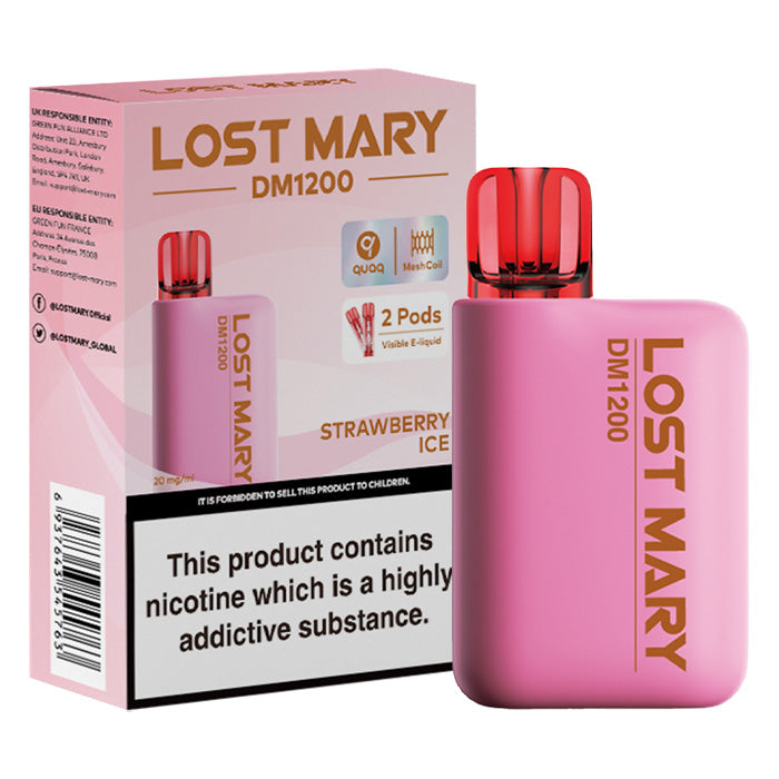 Lost Mary DM1200 Disposable Vape Kit | From 5.21 Lost Mary DM1200 Disposable Vape Kit | From 5.21