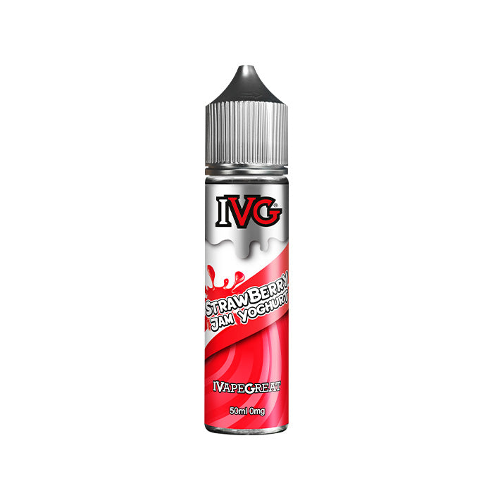 Strawberry Jam Yoghurt 50ml Shortfill E-Liquid by IVG