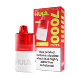 Strawberry Kiwi Hula 7000 Prefilled Pod Kit and Box