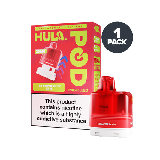 Strawberry Kiwi Hula 7000 Prefilled Pod and Box