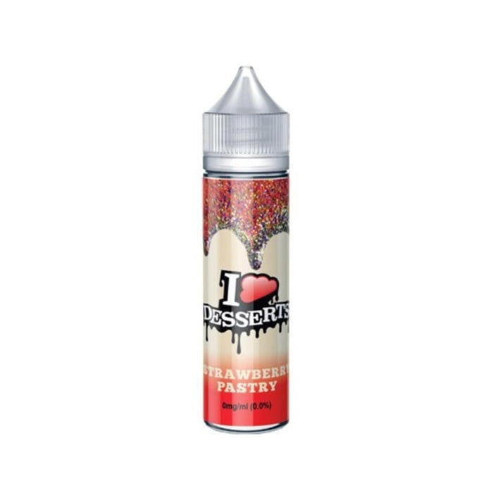 Strawberry Pastry 50ml Shortfill E-Liquid by IVG