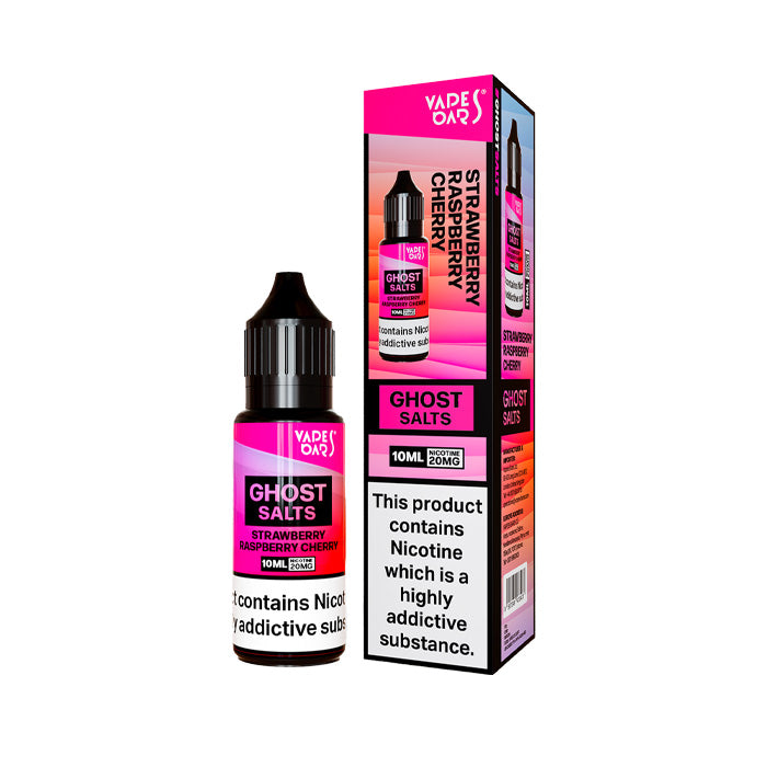 Vapes Bars Strawberry Raspberry Cherry Nic Salt E-Liquid by Ghost Salts — image 1 of 1