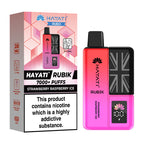 Strawberry Raspberry Ice Hayati Rubik 7000 Prefilled Pod Kit and Box