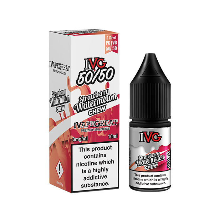 Strawberry Watermelon Chew 10ml E-Liquid by IVG 50/50