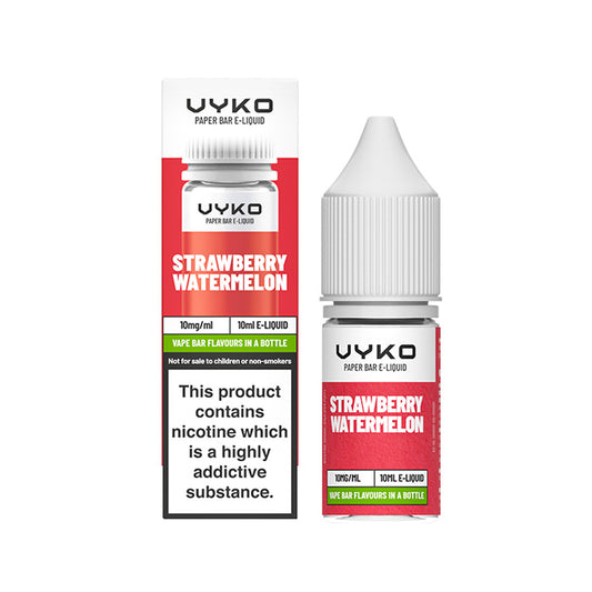 Strawberry Watermelon 10ml Nic Salt by VYKO Bar