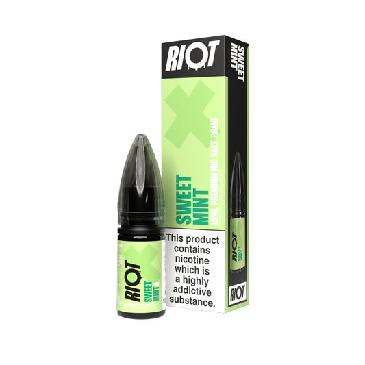 Sweet Mint Nic Salt by Riot X