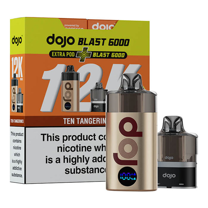 Vaporesso Dojo Blast 12K Prefilled Pod Kit Vaporesso Dojo Blast 12K Prefilled Pod Kit