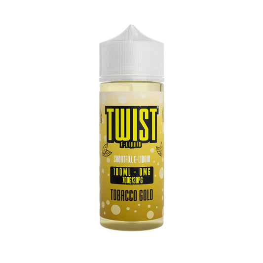 Tobacco Gold 100ml Shortfill E-Liquid by Twist