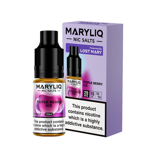 Triple Berry Ice 10ml Nic Salt E-Liquid by MaryLiq