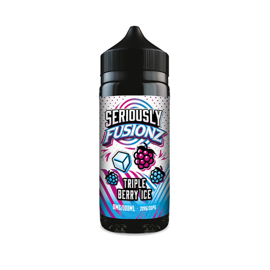 Triple Berry Ice Seriously Fusionz 100ml Shortfill E-Liquids