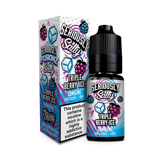 Triple Berry Ice Seriously Fusionz 10ml Nic Salt