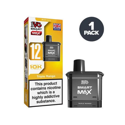 Triple Mango IVG Smart Max Prefilled Pod and Box