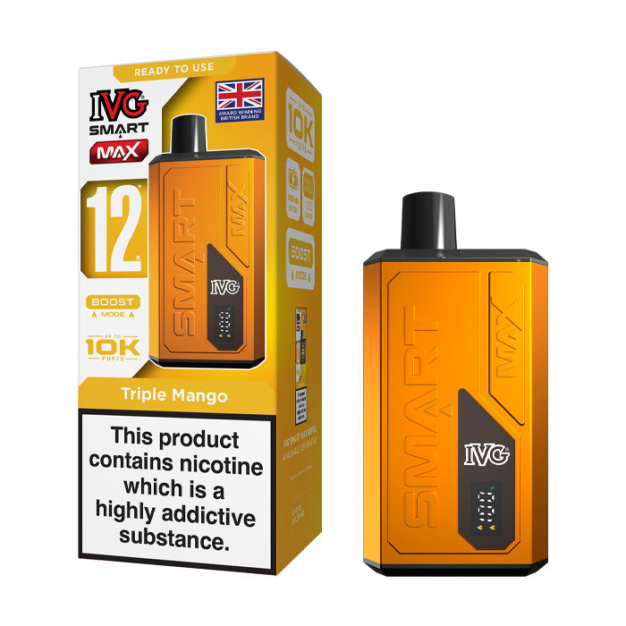 Triple Mango IVG Smart Max Vape Kit and Box