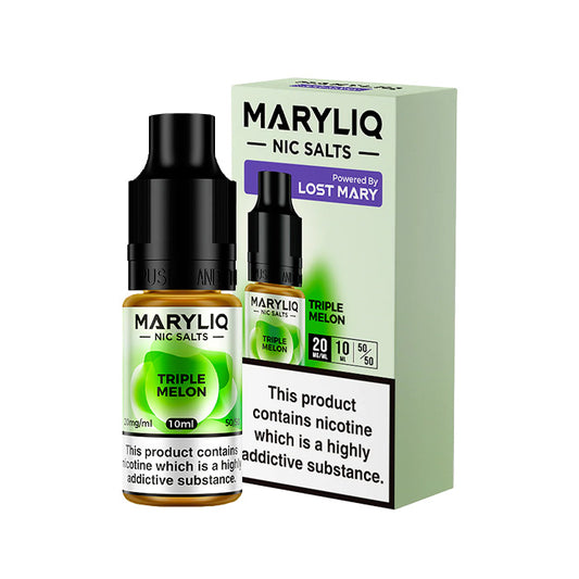 Triple Melon 10ml Nic Salt E-Liquid by MaryLiq