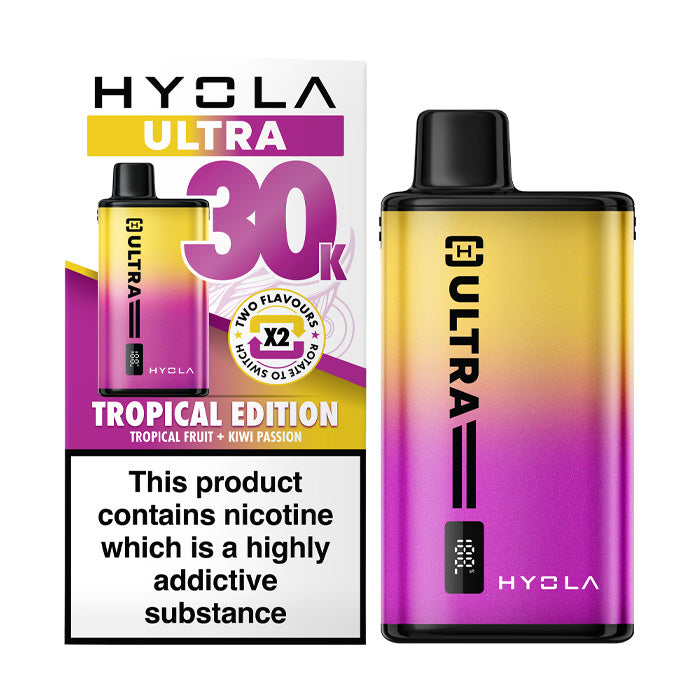 Tropical Edition Hyola Ultra 30K Prefilled Pod Kit and Box