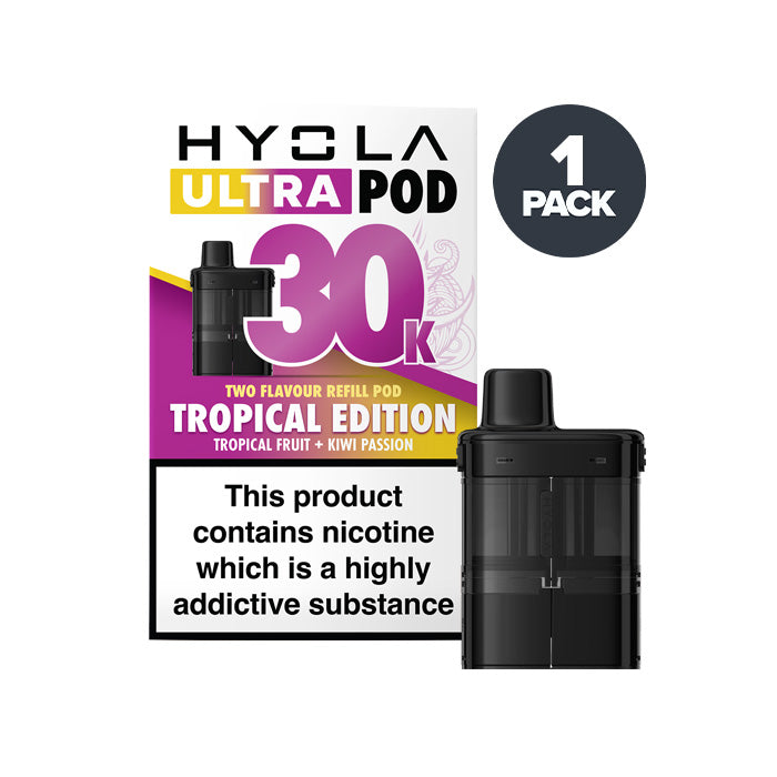 Tropical Edition Hyola Ultra 30K Prefilled Pod and Box