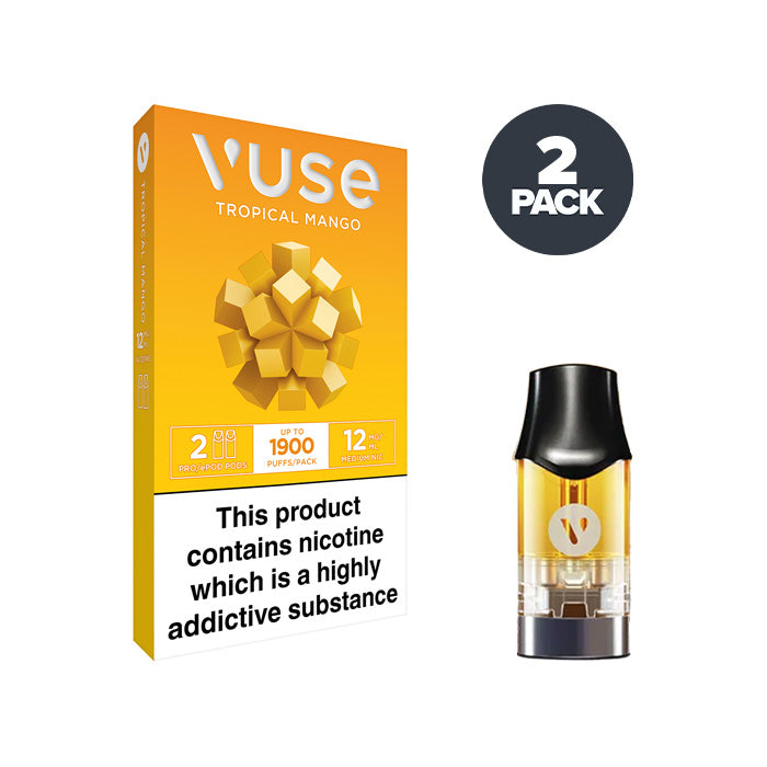 Banana Ice Vuse Intense Pods | Pack of 2 | Multi-buy Discount Banana Ice Vuse Intense Pods | Pack of 2 | Multi-buy Discount