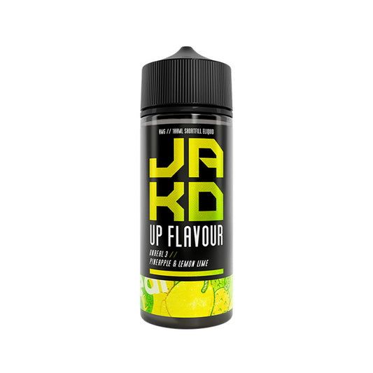 Unreal 3 Pineapple Lemon Lime 100ml Shortfill E-Liquid by JAKD