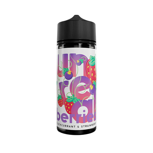 Unreal Berries 100ml E-Liqiud Blackcurrant Strawberry