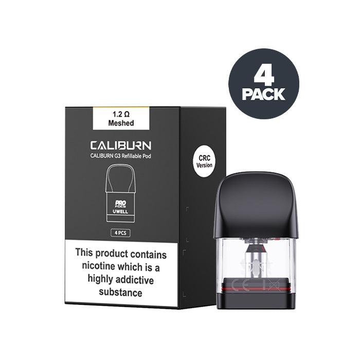 elfbar elfa master akku Uwell Caliburn G3 Top Fill Replacement Pods | Pack of 4
