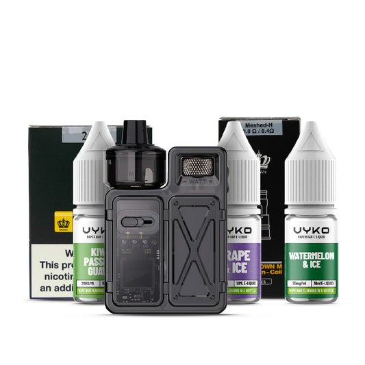 Uwell Crown M Pod Kit Bundle Black