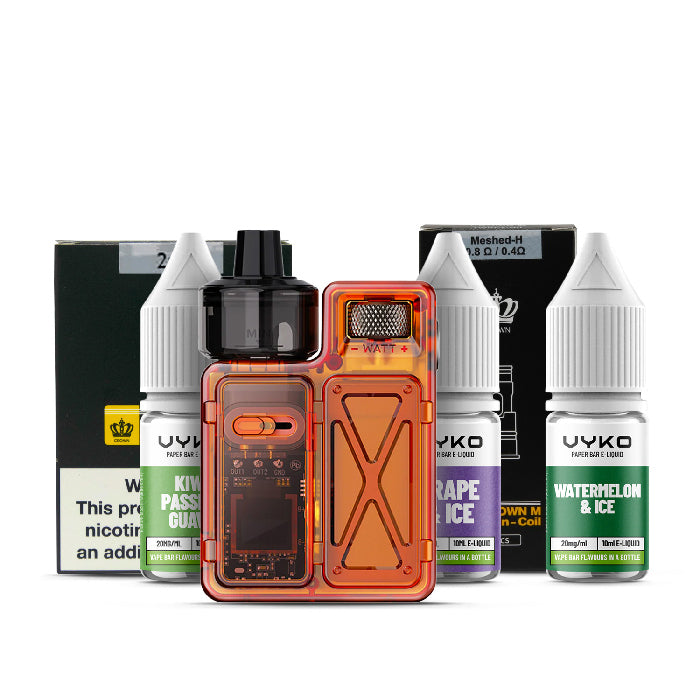 Uwell Crown M Pod Kit Bundle Orange