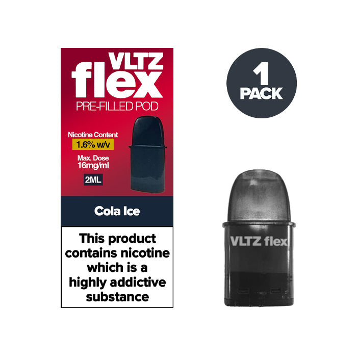 VLTZ Flex Pre-Filled Replacement Pods | 1 Pack | From 2.69 VLTZ Flex Pre-Filled Replacement Pods | 1 Pack | From 2.69