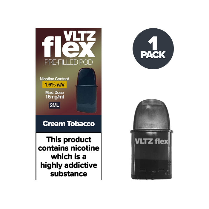 VLTZ Flex Pods Cream Tobacco