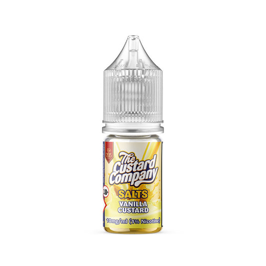 Vanilla Custard 10ml Nic Salt E-Liquid by The Custard Company