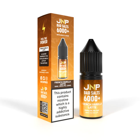 Vanilla Latte Nicotine Salt by JNP Bar Salts 6000+