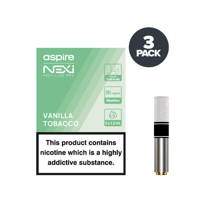 Vanilla Tobacco Aspire Nexi One Pods