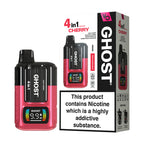 Vapes Bars Ghost 4in1 Starter Kit and Box Cherry Edition