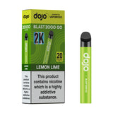 Lemon Lime Vaporesso Dojo Blast 2000 Go Starter Kit and Box