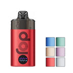 Vaporesso Dojo Blast 6000 Prefilled Pod Kit with six squares showcasing all available colours