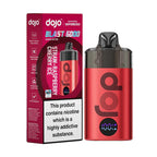 Strawberry Raspberry Cherry Ice Vaporesso Dojo Blast 6000 Prefilled Pod Kit and Box