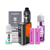 Voopoo Drag 4 Kit Bundle Gunmetal & Orange