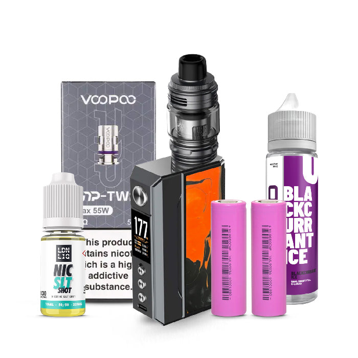 Voopoo Drag 4 Kit Bundle Gunmetal & Orange