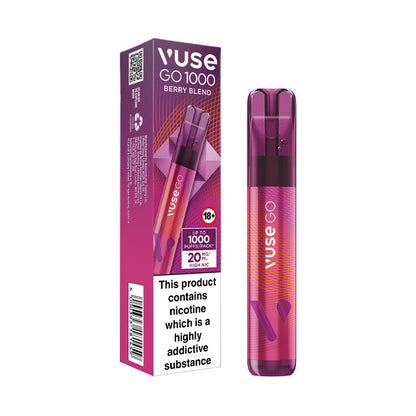 Vuse Go 5000 Berry Blend Vuse Go 1000 Pen Disposable Vape Vuse Go 5000 Berry Blend Vuse Go 1000 Pen Disposable Vape