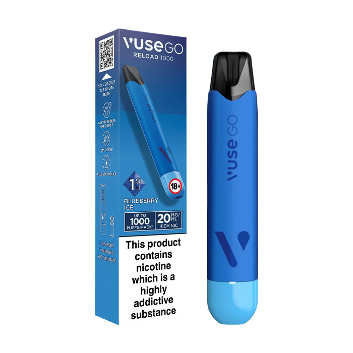 vuse go reload amazon VUSE Go Reload Starter Set mit Zugautomatik, USB-C Kompatibilität main image 1