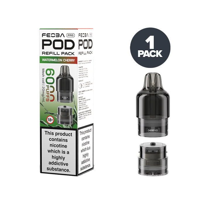 Watermelon Cherry Feoba Pro 6000 Prefilled Pods