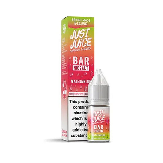 Watermelon 10ml Nic Salt E-Liquid by Just Juice Bar Salts