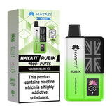 Watermelon Ice Hayati Rubik 7000 Prefilled Pod Kit and Box