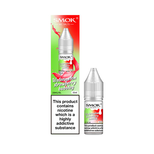 Watermelon Strawberry Bubblegum 10ml Nic Salt E-Liquid by Smok